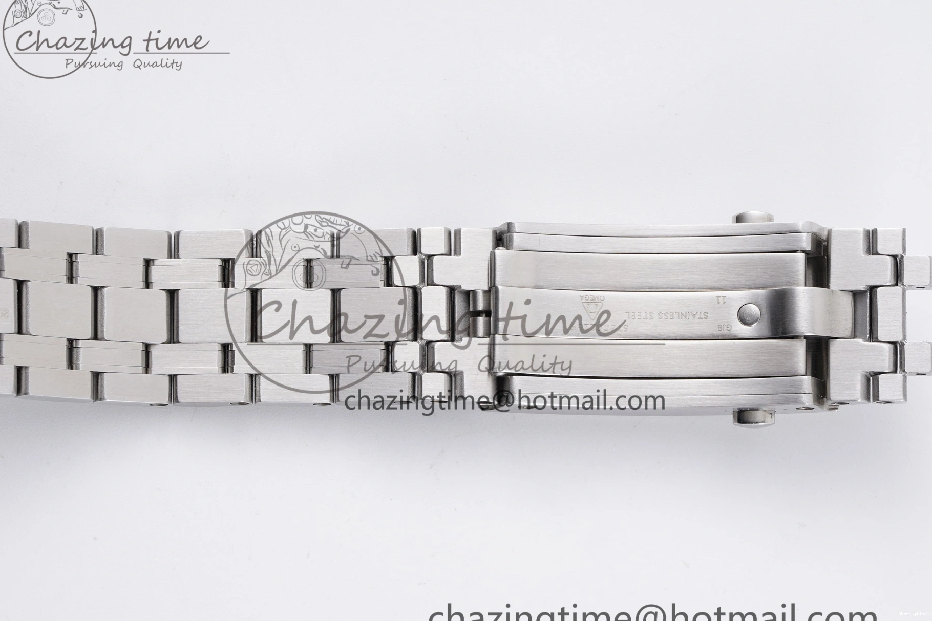 0310 Affordable Seamaster Diver 300M ZF 1:1 Best Edition Blue Ceramic Gray Dial on SS Bracelet A 7734